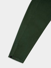 Stone Island Juniper Green Canvas Cotton Overshirt