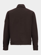 Stone Island Dark Brown Long-Sleeve Overshirt
