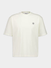 Stone Island Combed Organic Cotton Jersey T-Shirt in Ivory