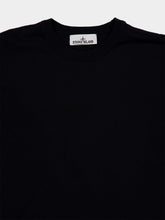 Stone Island Black Organic Cotton Logo T-Shirt