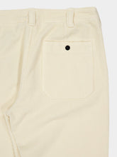 Stone Island Ivory Organic Cotton Corduroy Trousers