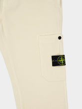 Stone Island Ivory Organic Cotton Corduroy Trousers
