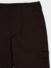 Stone Island Dark Brown Ghost Weatherproof Canvas Chinos