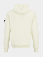 Stone Island Ivory Organic Cotton Fleece Sweatshirt