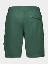 Stone Island Green Cotton Casual Bermuda Shorts