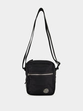 Stone Island Black Coated Nylon Metal ECONYL® Pouch Bag