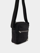 Stone Island Black Coated Nylon Metal ECONYL® Pouch Bag