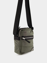 Stone Island Musk Green Coated Nylon Metal ECONYL® Pouch Bag