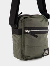 Stone Island Musk Green Coated Nylon Metal ECONYL® Pouch Bag