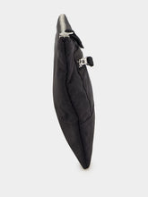 Stone Island Black Coated Nylon Metal ECONYL® Pouch