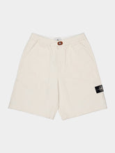 Stone Island Ivory Natural Cotton Gabardine Bermuda Shorts