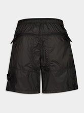 Stone Island Ripstop Light HT Nylon Shorts in Lead Grey