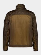 Stone Island Light Jacket in Military Green Ripstop Light HT Nylon