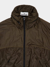 Stone Island Light Jacket in Military Green Ripstop Light HT Nylon