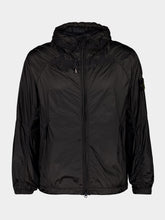 Stone Island Lead Grey Ripstop Light HT Nylon Hooded Jacket