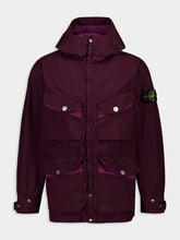 Stone Island Light Compact Touch Poly-TC Field Jacket in Amaranth