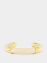 Aurélie Bidermann Katt Ivory Bangle Bracelet