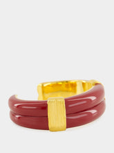 Aurélie Bidermann Katt Burgundy Bracelet