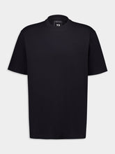 Black Cotton Short Sleeve T-Shirt
