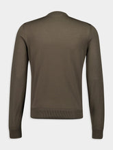 Tom Ford Green Fine Gauge Merino Sweater