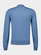 Tom Ford Pale Blue Fine Gauge Merino Sweater
