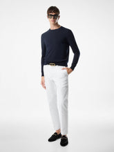 Tom Ford Ink Blue Fine Gauge Pure Wool Crew Neck Sweater