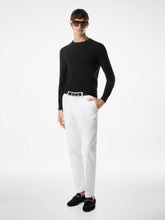 Tom Ford Black Fine Gauge Wool Crew Neck Sweater