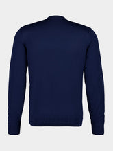 Tom Ford Midnight Blue Fine Wool Crew Jumper
