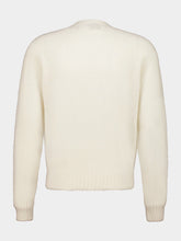 Tom Ford Ivory Cashmere Crewneck Sweatshirt