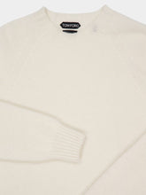 Tom Ford Ivory Cashmere Crewneck Sweatshirt
