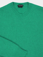 Tom Ford Bright Green Sweater Crewneck Knit
