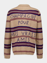 Baziszt Champagne Alpaca Cardigan