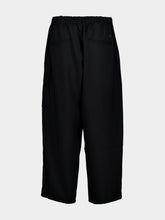 Y-3 Black Sport Uniform Straight-Leg Trousers