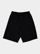 Y-3 Black Sport Uniform Pleated Shorts
