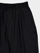 Y-3 Black Recycled Wool Blend Trousers