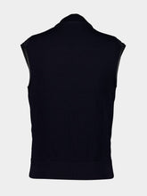 Tom Ford Ink Blue Diamond Quilted Nylon Zipped Gilet