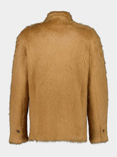 Tom Ford Caramel Beige Mohair-Blend Double-Breasted Jacket