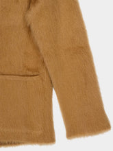 Tom Ford Caramel Beige Mohair-Blend Double-Breasted Jacket