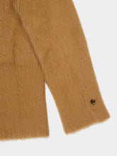 Tom Ford Caramel Beige Mohair-Blend Double-Breasted Jacket