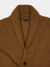 Tom Ford Toffee Cashmere Shawl Collar Cardigan