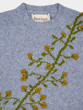 Baziszt Baby Blue Alpaca Puff Pullover