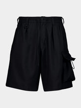 Y-3 Black Sport Uniform Military Shorts