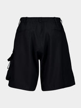 Y-3 Black Sport Uniform Military Shorts