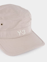 Y-3 Beige Work Cotton Cap