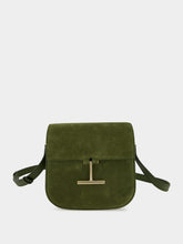 Moss Green Suede Tara Crossbody