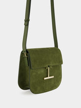 Tom Ford Moss Green Suede Tara Crossbody