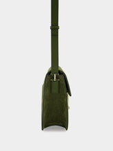 Tom Ford Moss Green Suede Tara Crossbody