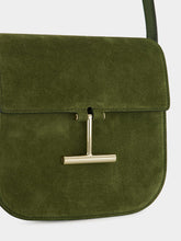 Tom Ford Moss Green Suede Tara Crossbody