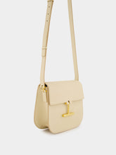 Tom Ford Beige Tara Mini Crossbody in Grain Leather