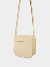 Tom Ford Beige Tara Mini Crossbody in Grain Leather